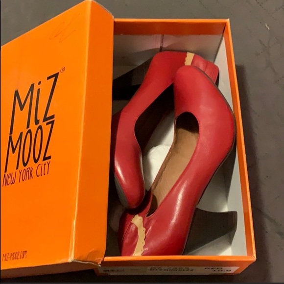 Miz Mooz Shoes - Miz Mooz Red Heels, Size US 10/EU 41